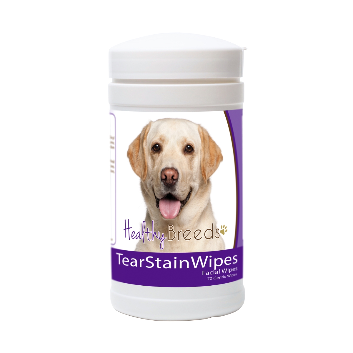 Picture of Healthy Breeds 840235152033 Labrador Retriever Tear Stain Wipes