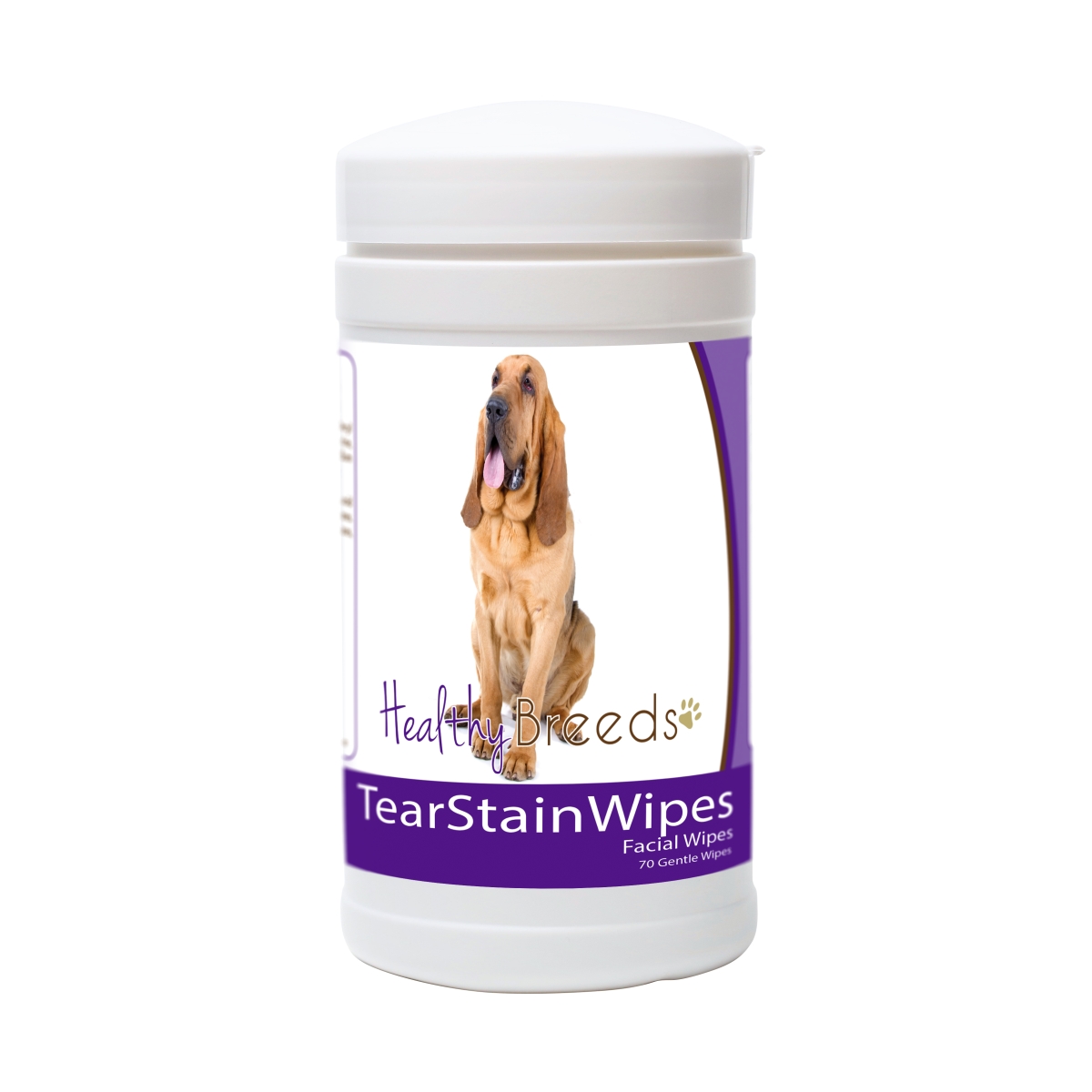 Picture of Healthy Breeds 840235152071 Bloodhound Tear Stain Wipes