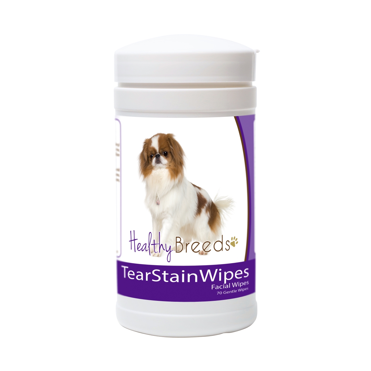 Picture of Healthy Breeds 840235152088 Japanese Chin Tear Stain Wipes