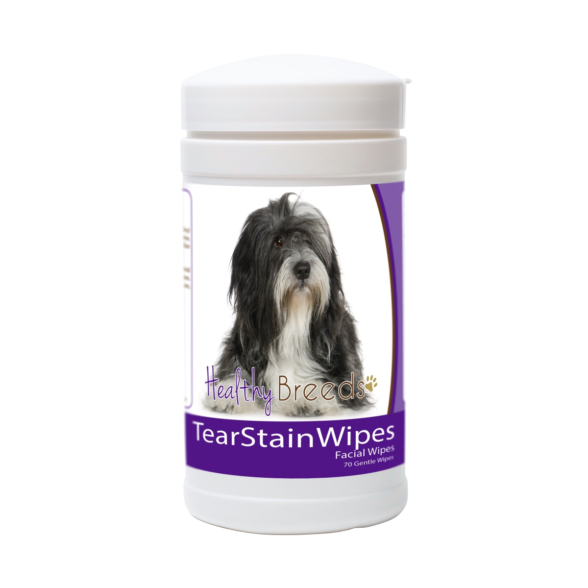 Picture of Healthy Breeds 840235152118 Lhasa Apso Tear Stain Wipes