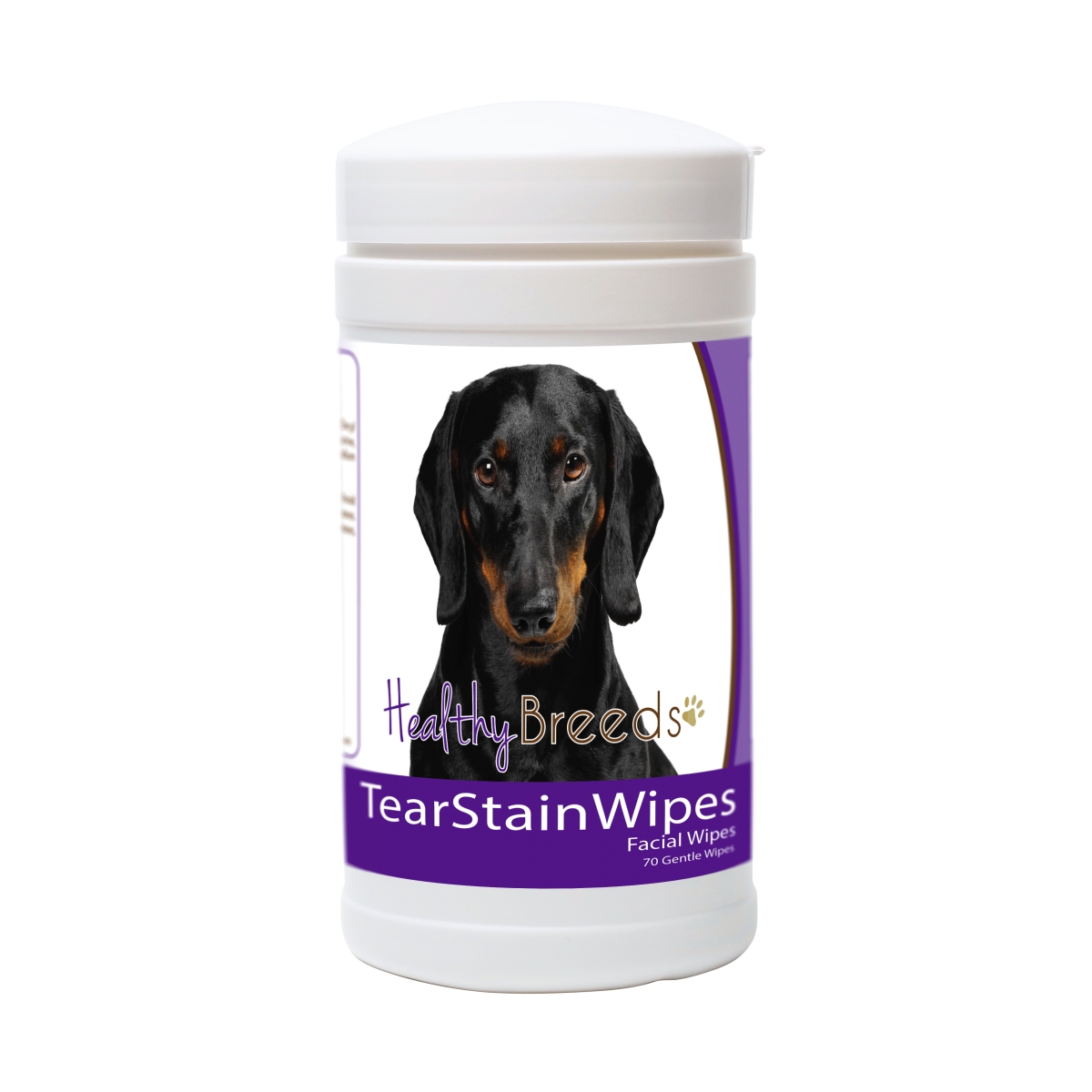 Picture of Healthy Breeds 840235152163 Dachshund Tear Stain Wipes