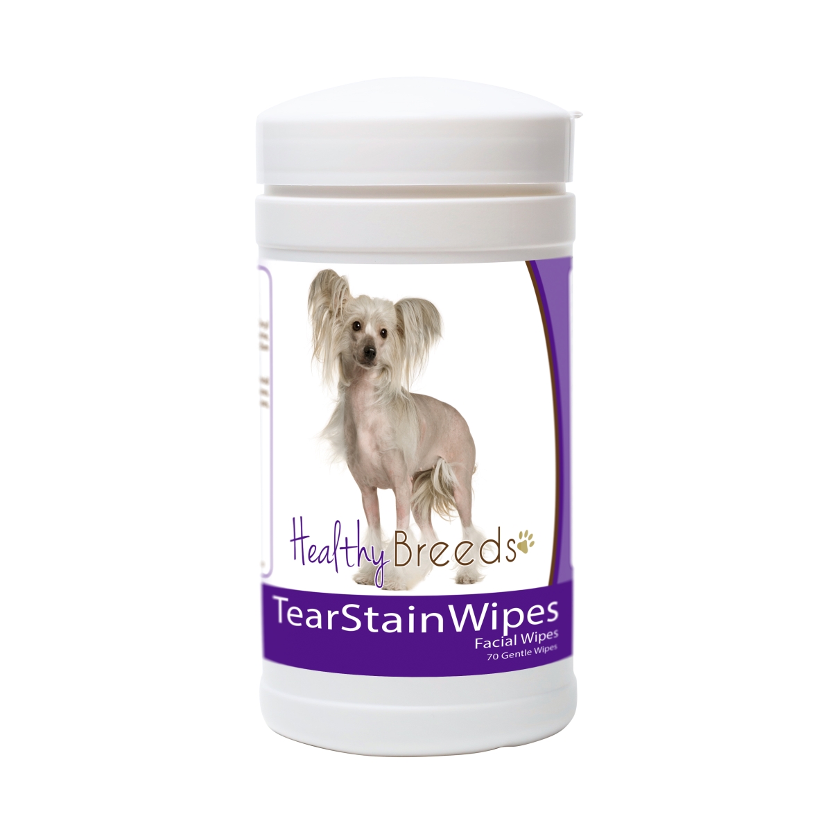 Picture of Healthy Breeds 840235152194 Chinese Crested Tear Stain Wipes