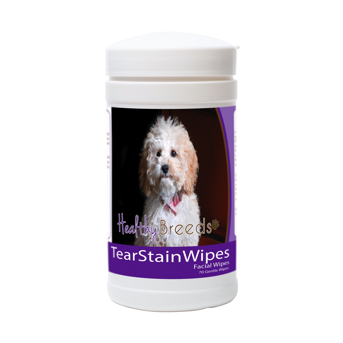 Picture of Healthy Breeds 840235152224 Cockapoo Tear Stain Wipes