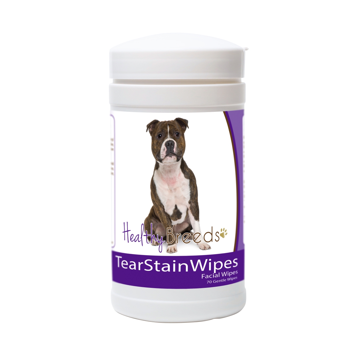Picture of Healthy Breeds 840235152231 Staffordshire Bull Terrier Tear Stain Wipes