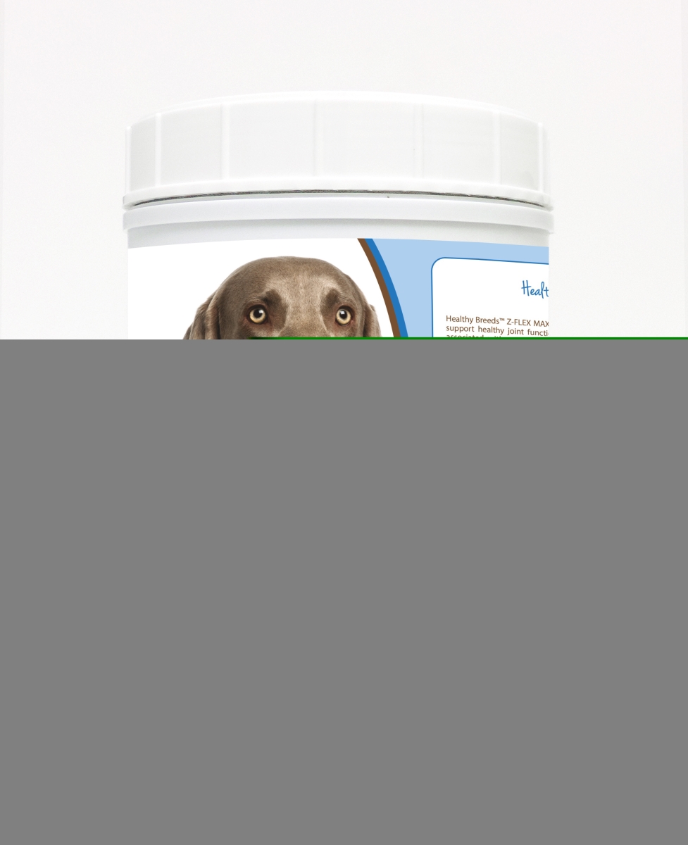 Picture of Healthy Breeds 840235116158 Weimaraner Z-Flex Max Hip & Joint Soft Chews, 170 Count