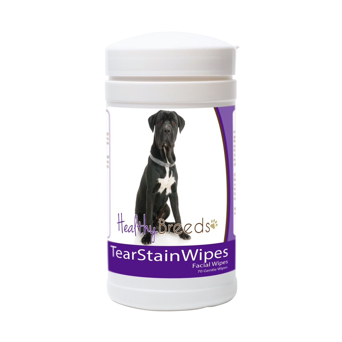 Picture of Healthy Breeds 840235152279 Cane Corso Tear Stain Wipes