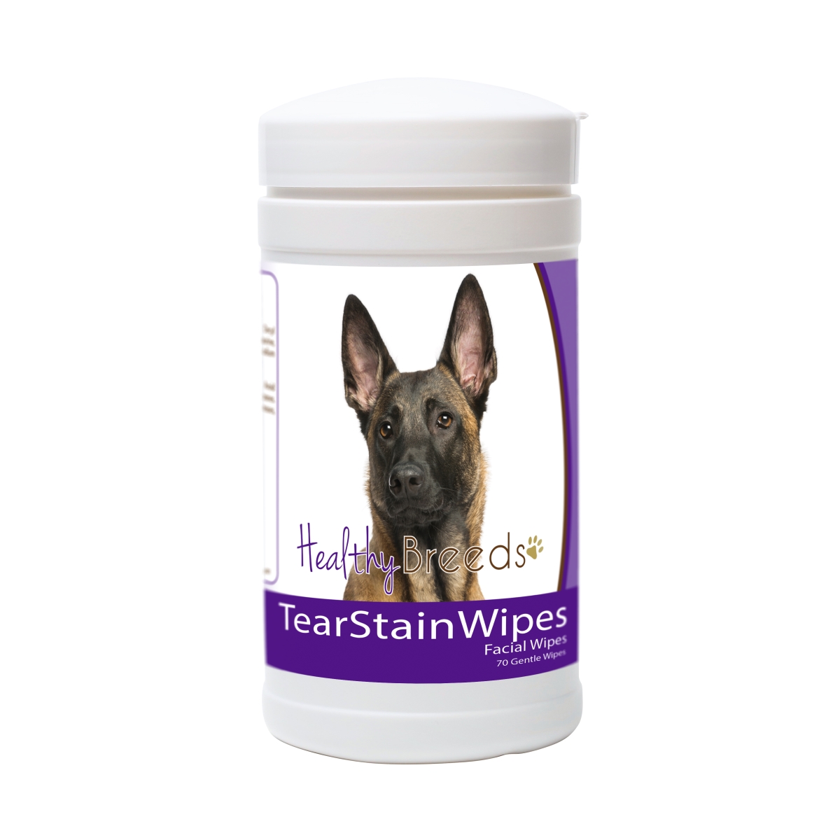 Picture of Healthy Breeds 840235152286 Belgian Malinois Tear Stain Wipes