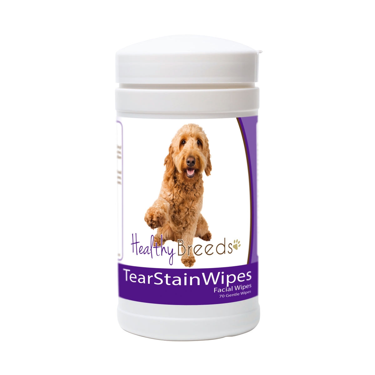 Picture of Healthy Breeds 840235152330 Goldendoodle Tear Stain Wipes
