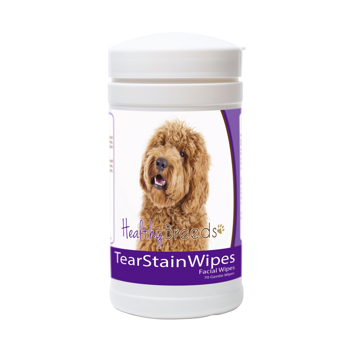 Picture of Healthy Breeds 840235152347 Labradoodle Tear Stain Wipes