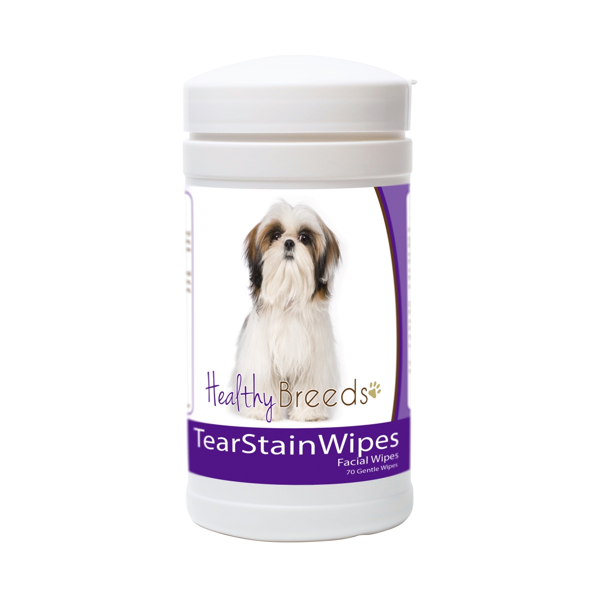Picture of Healthy Breeds 840235152354 Shih Tzu Tear Stain Wipes