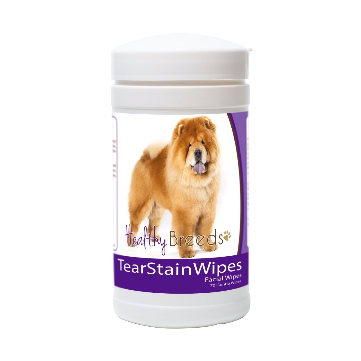 Picture of Healthy Breeds 840235152392 Chow Chow Tear Stain Wipes