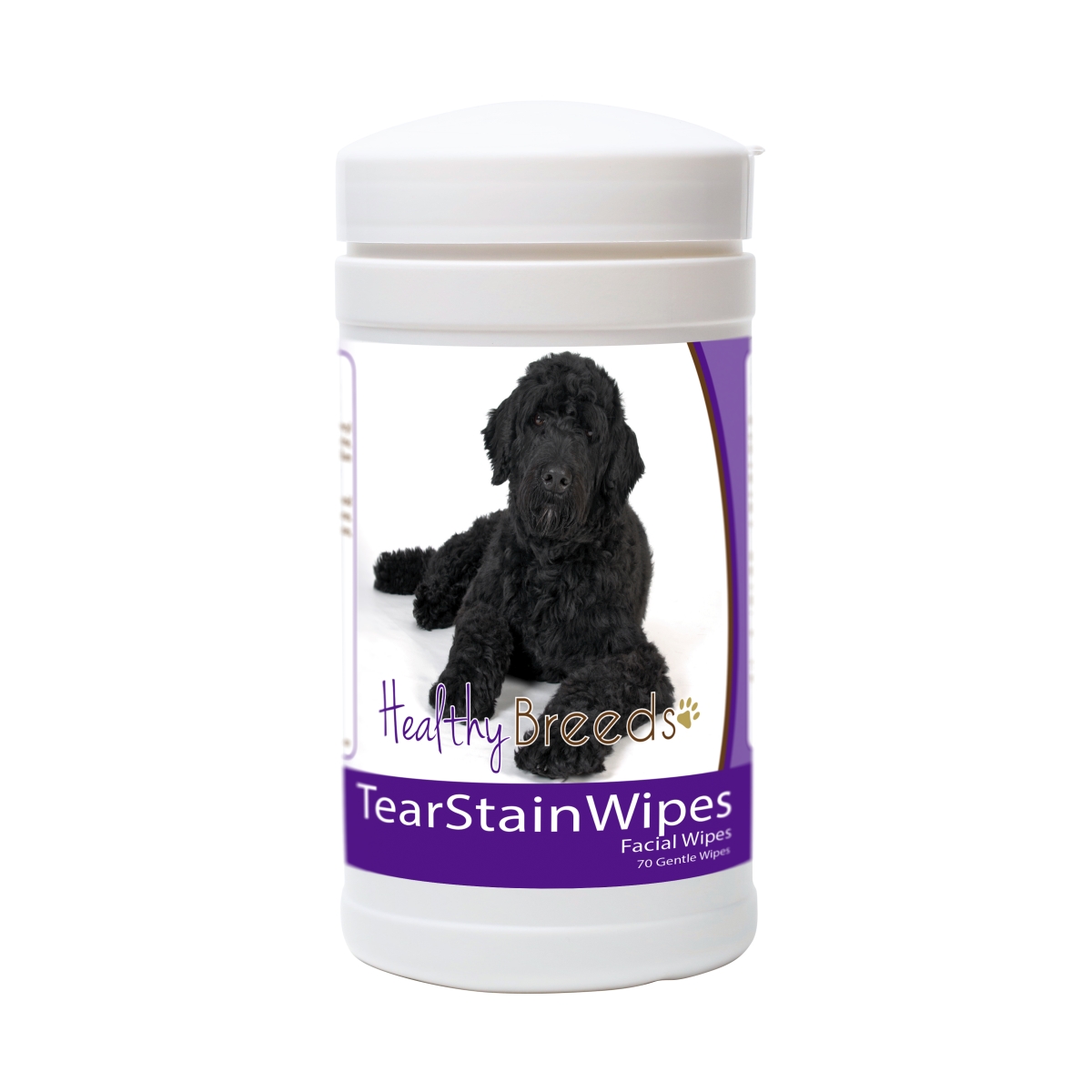 Picture of Healthy Breeds 840235152415 Portuguese Water Dog Tear Stain Wipes