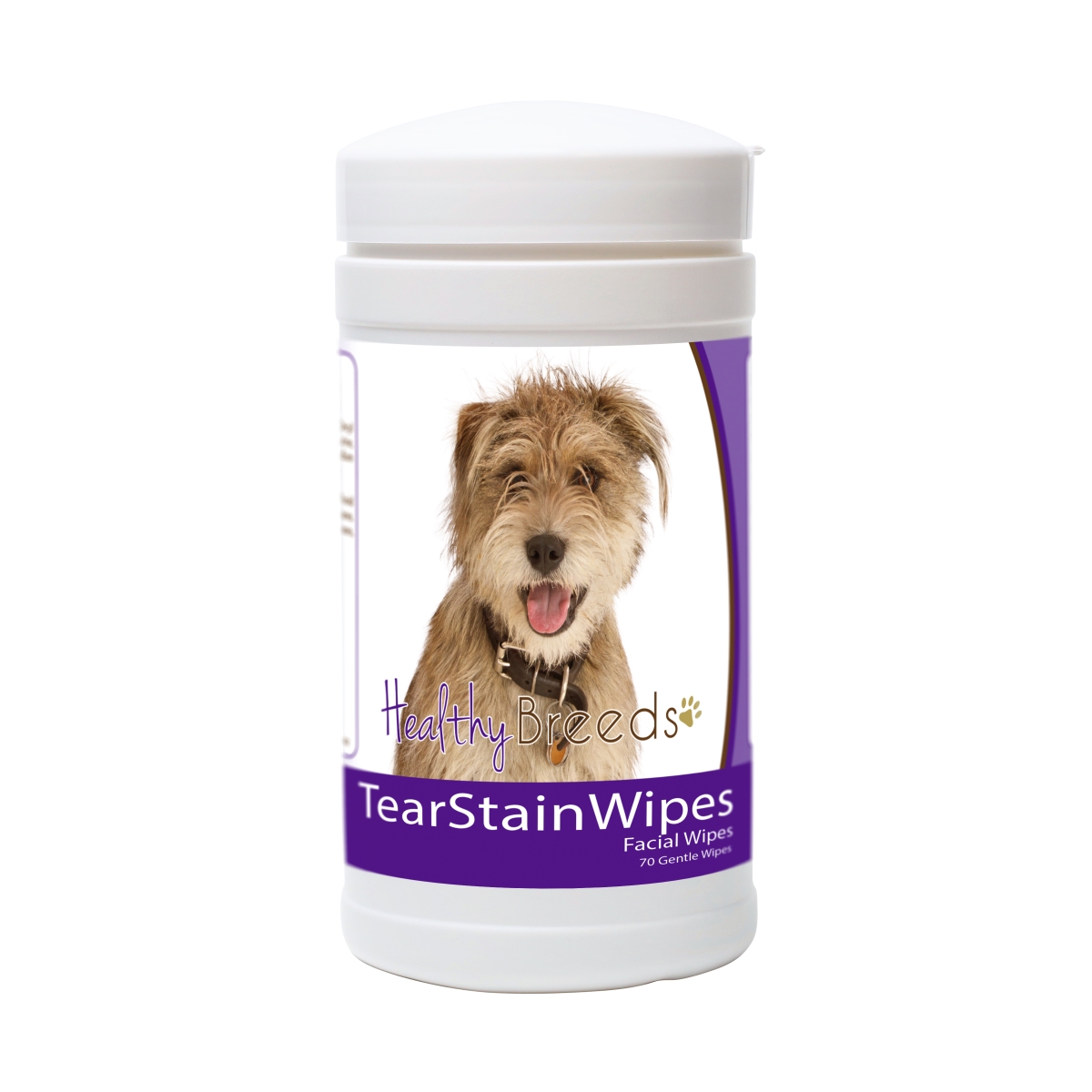 Picture of Healthy Breeds 840235152439 Mutt Tear Stain Wipes