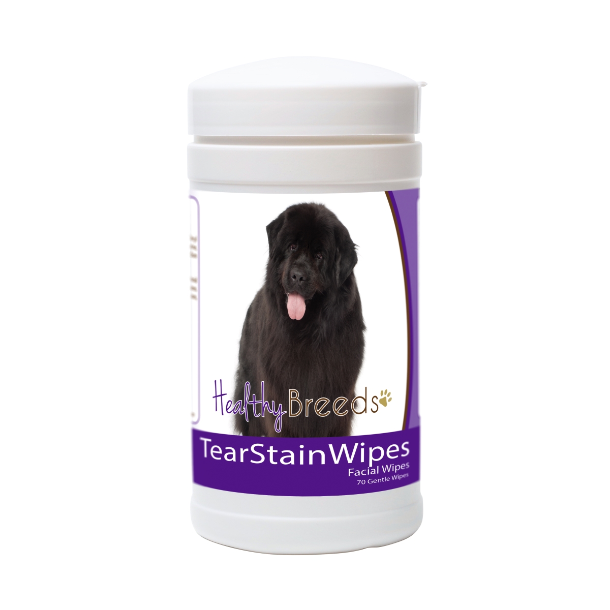 Picture of Healthy Breeds 840235152446 Newfoundland Tear Stain Wipes