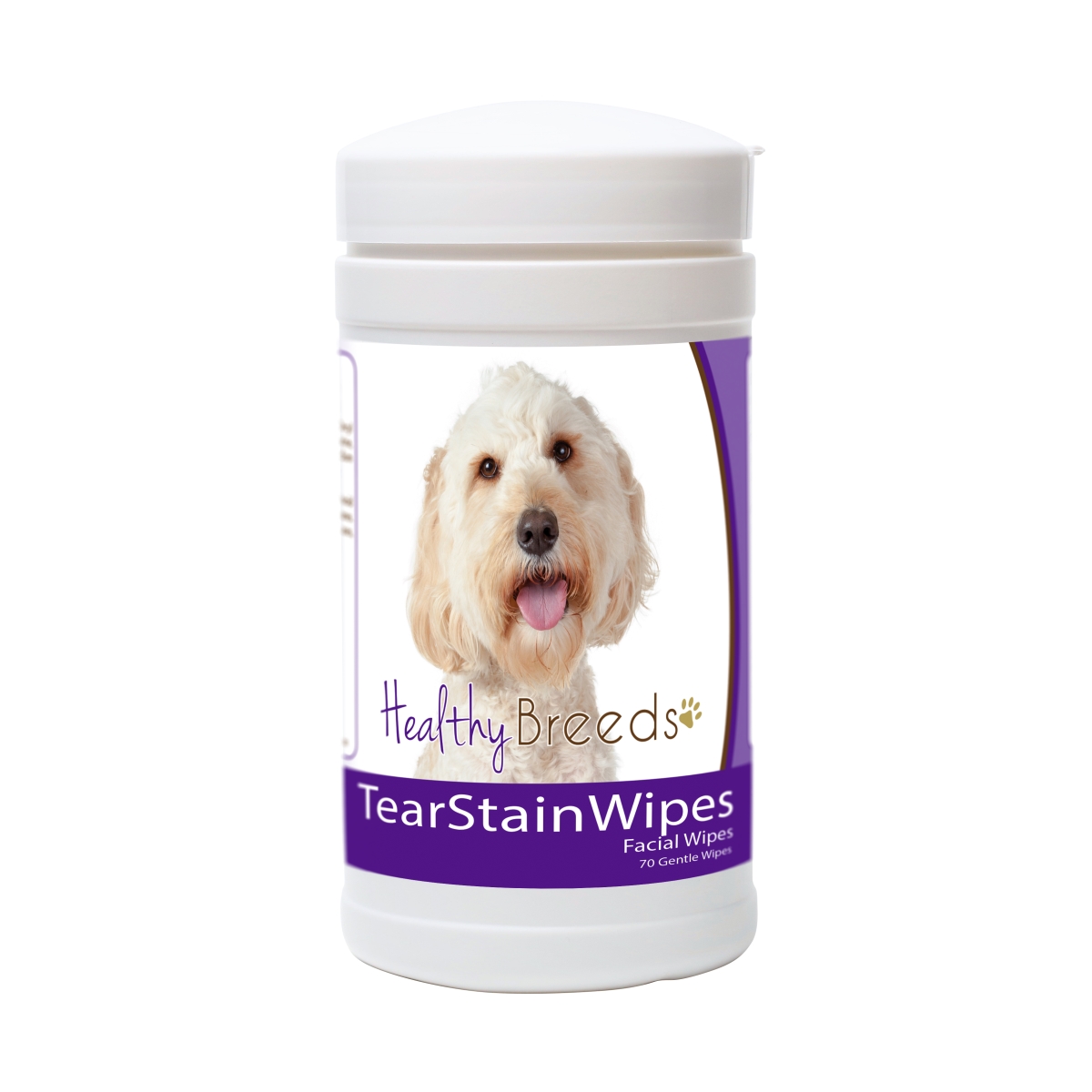 Picture of Healthy Breeds 840235152484 Labradoodle Tear Stain Wipes