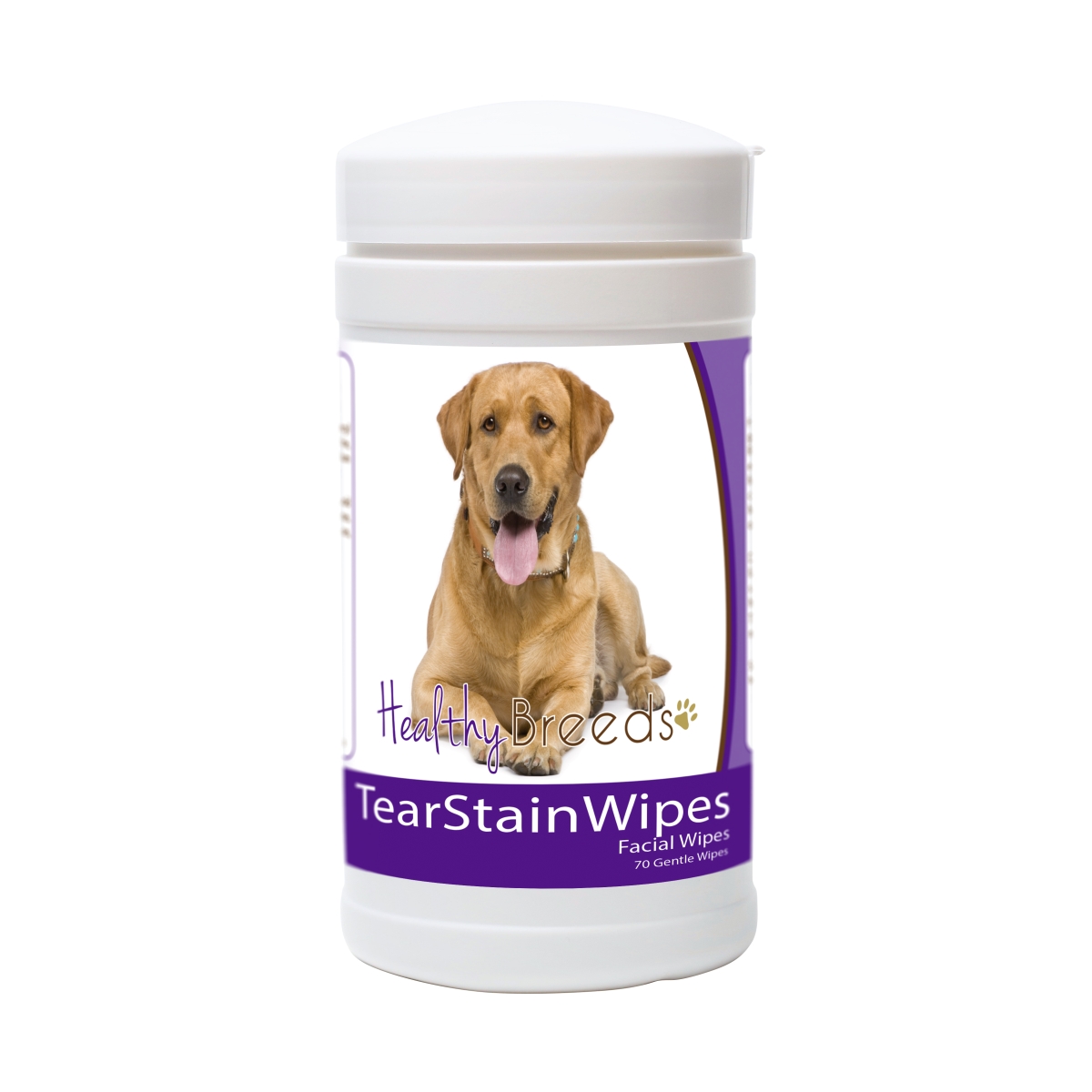 Picture of Healthy Breeds 840235152552 Labrador Retriever Tear Stain Wipes