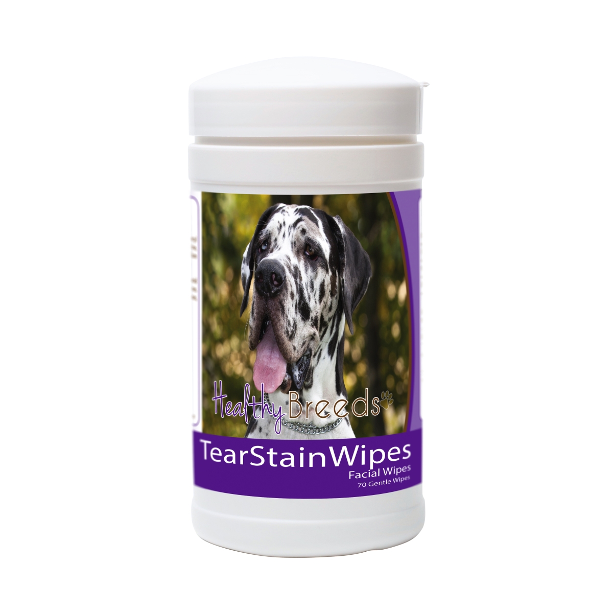Picture of Healthy Breeds 840235152583 Great Dane Tear Stain Wipes