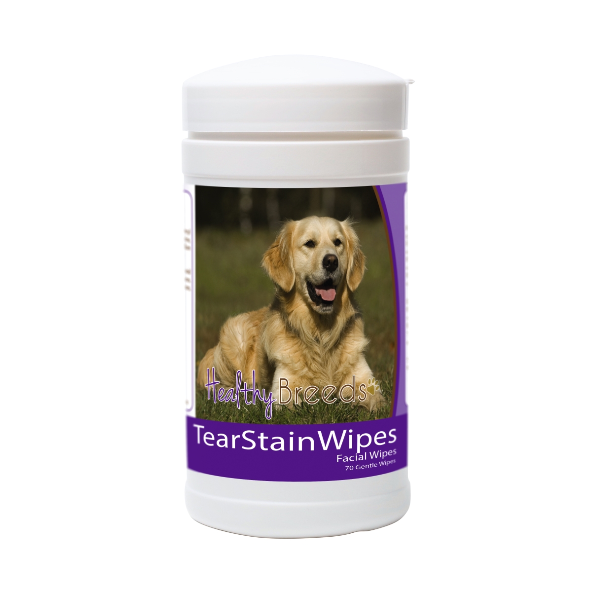 Picture of Healthy Breeds 840235152651 Golden Retriever Tear Stain Wipes