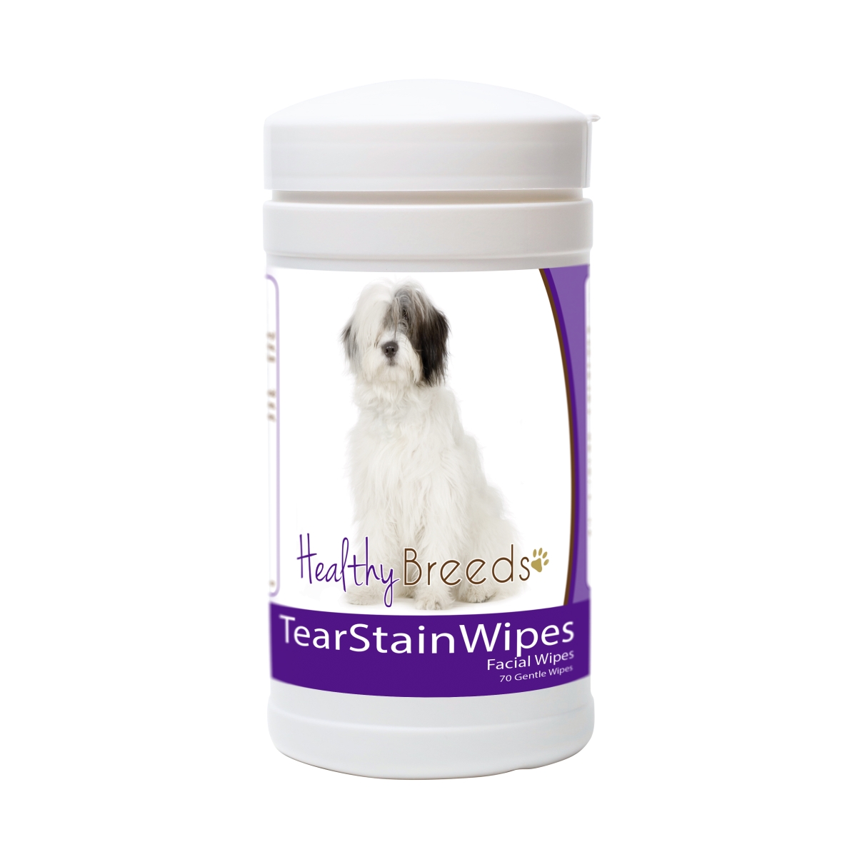Picture of Healthy Breeds 840235152699 Old English Sheepdog Tear Stain Wipes