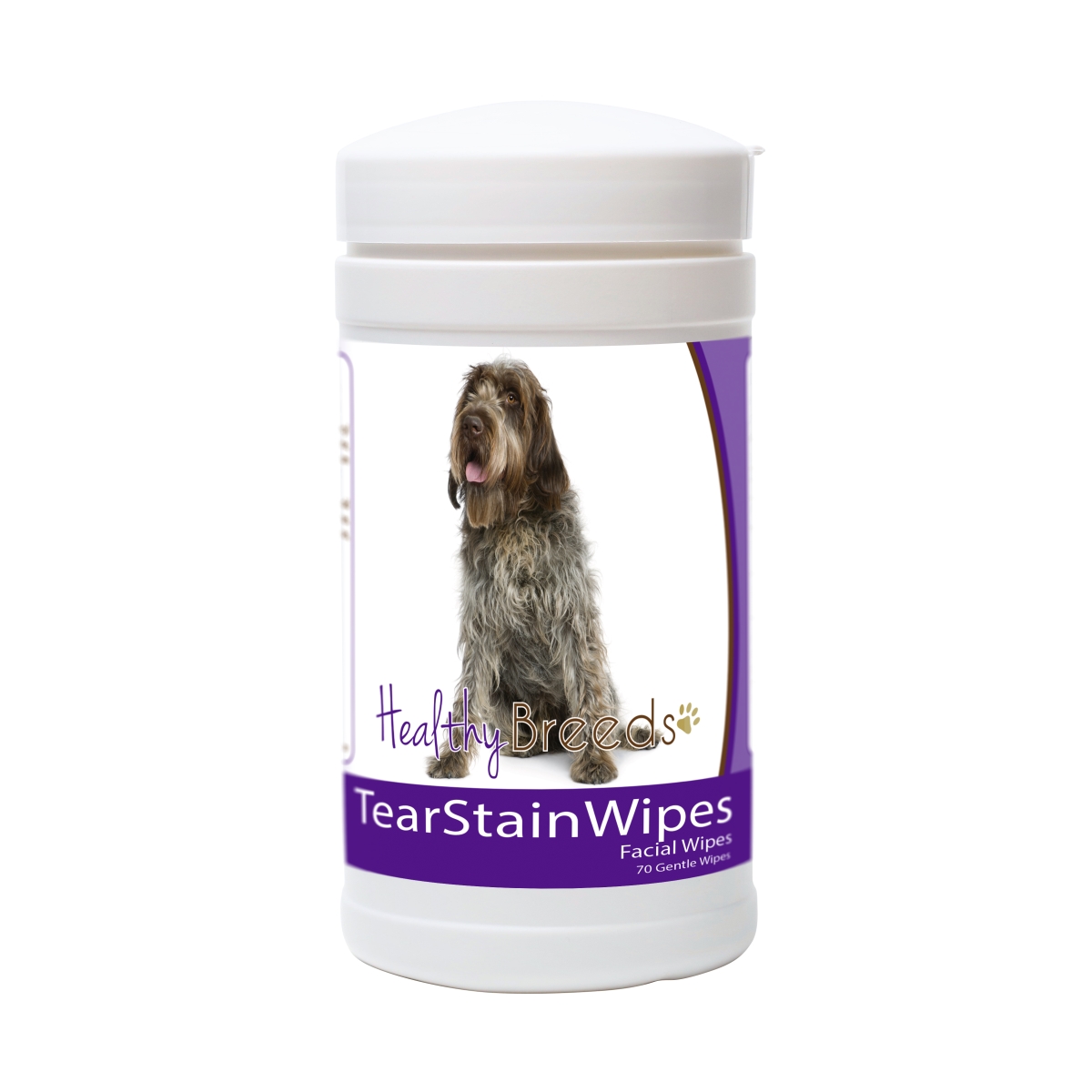 Picture of Healthy Breeds 840235152705 Wirehaired Pointing Griffon Tear Stain Wipes
