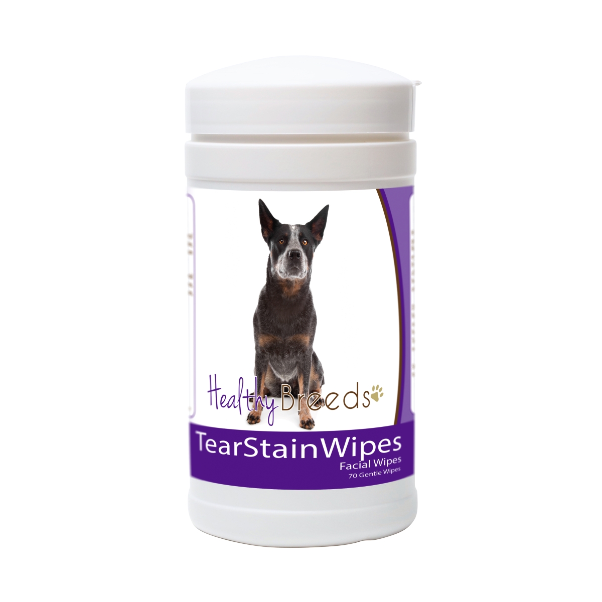 Picture of Healthy Breeds 840235152835 Australian Cattle Dog Tear Stain Wipes