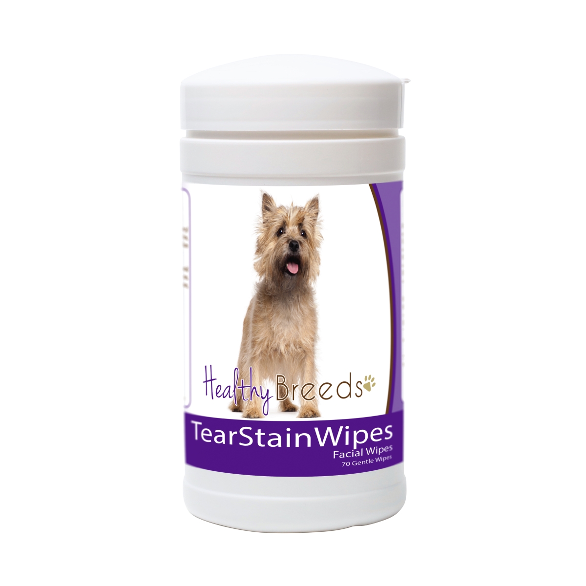 Picture of Healthy Breeds 840235152866 Cairn Terrier Tear Stain Wipes