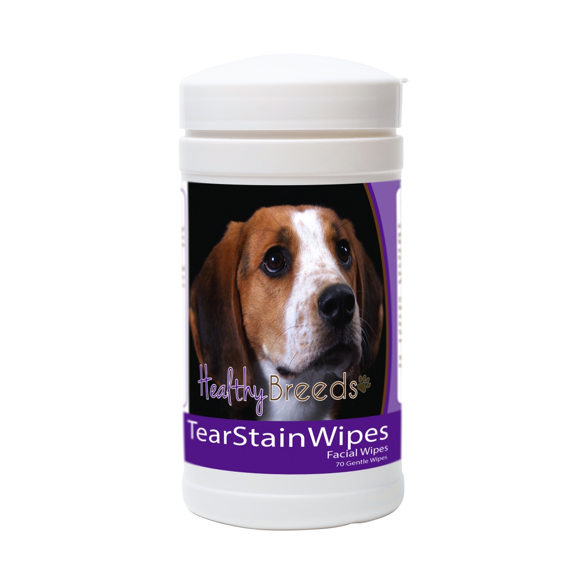 Picture of Healthy Breeds 840235152873 American English Coonhound Tear Stain Wipes