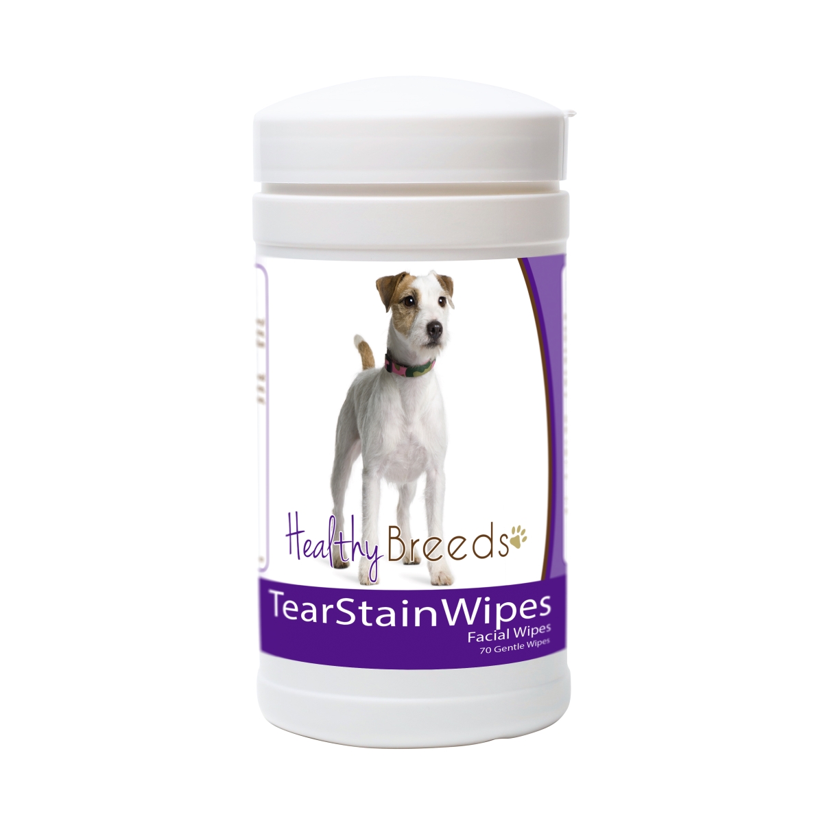 Picture of Healthy Breeds 840235152880 Parson Russell Terrier Tear Stain Wipes