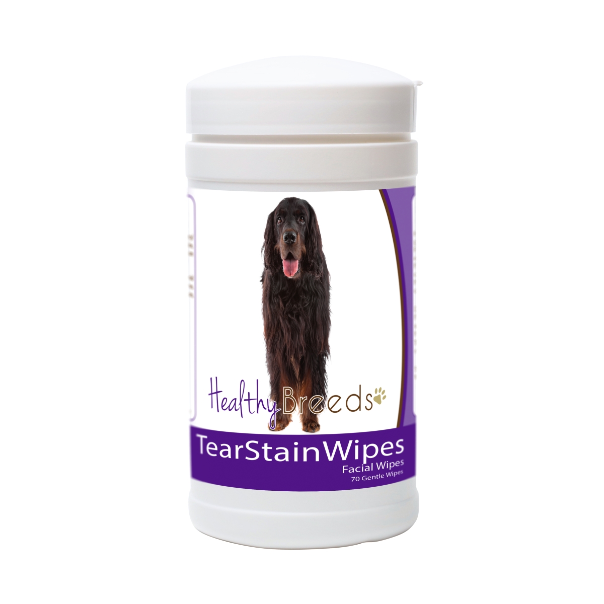 Picture of Healthy Breeds 840235152897 Gordon Setter Tear Stain Wipes