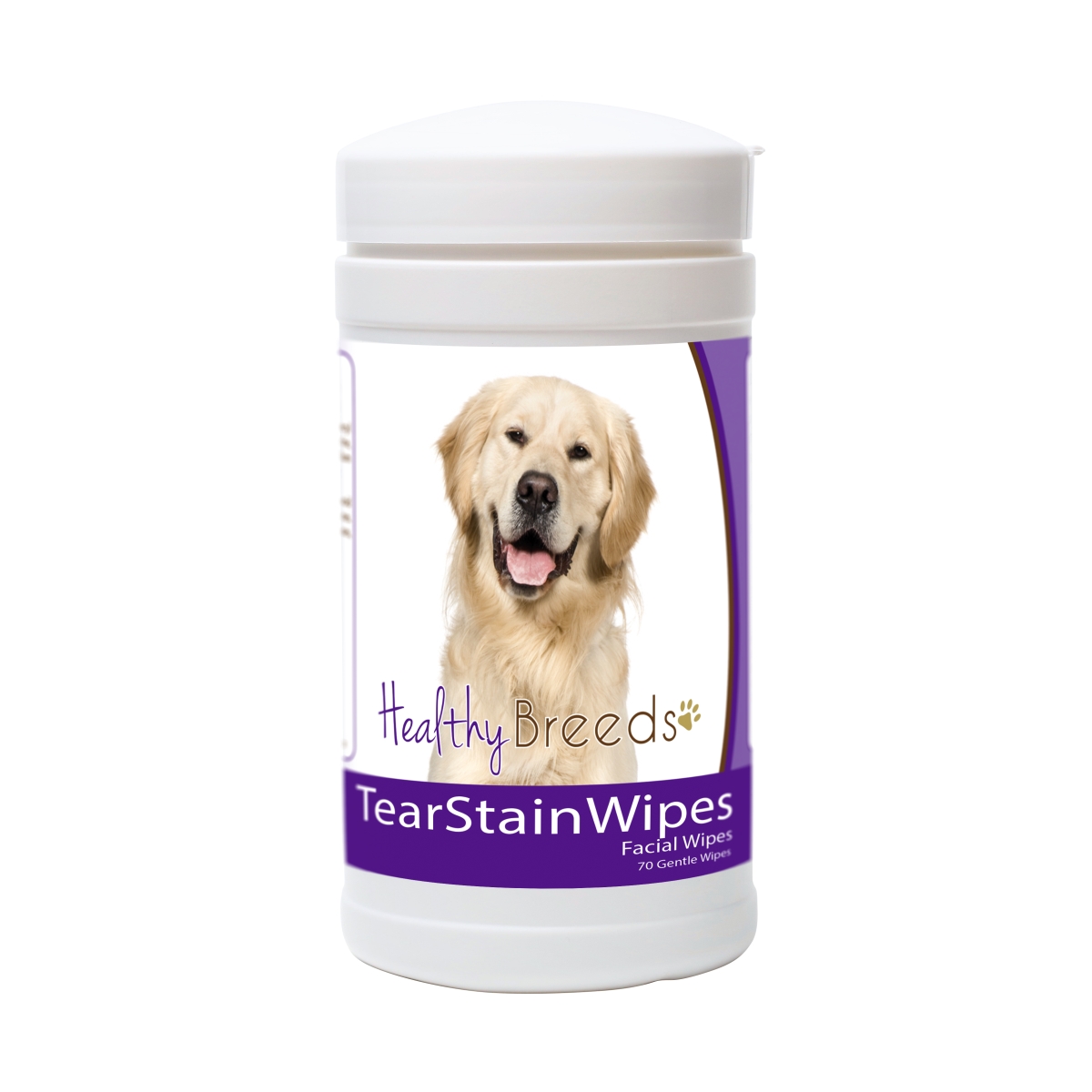 Picture of Healthy Breeds 840235152941 Golden Retriever Tear Stain Wipes