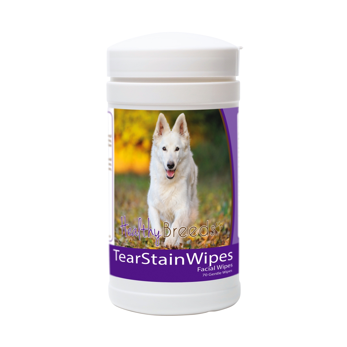 Picture of Healthy Breeds 840235153009 German Shepherd Tear Stain Wipes