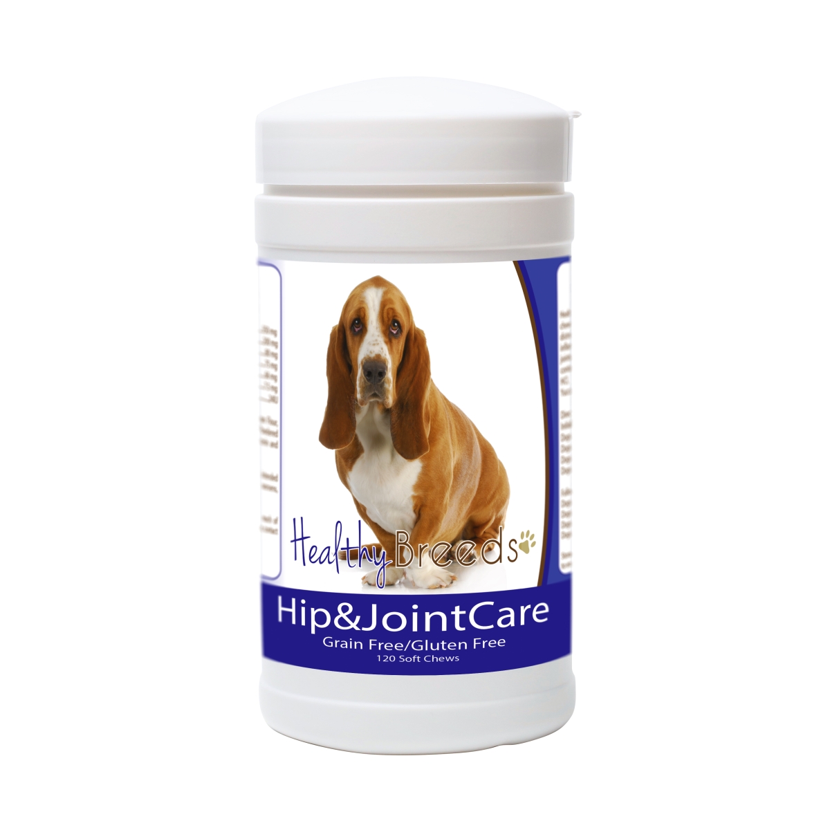 Picture of Healthy Breeds 840235153184 Basset Hound Hip and Joint Care