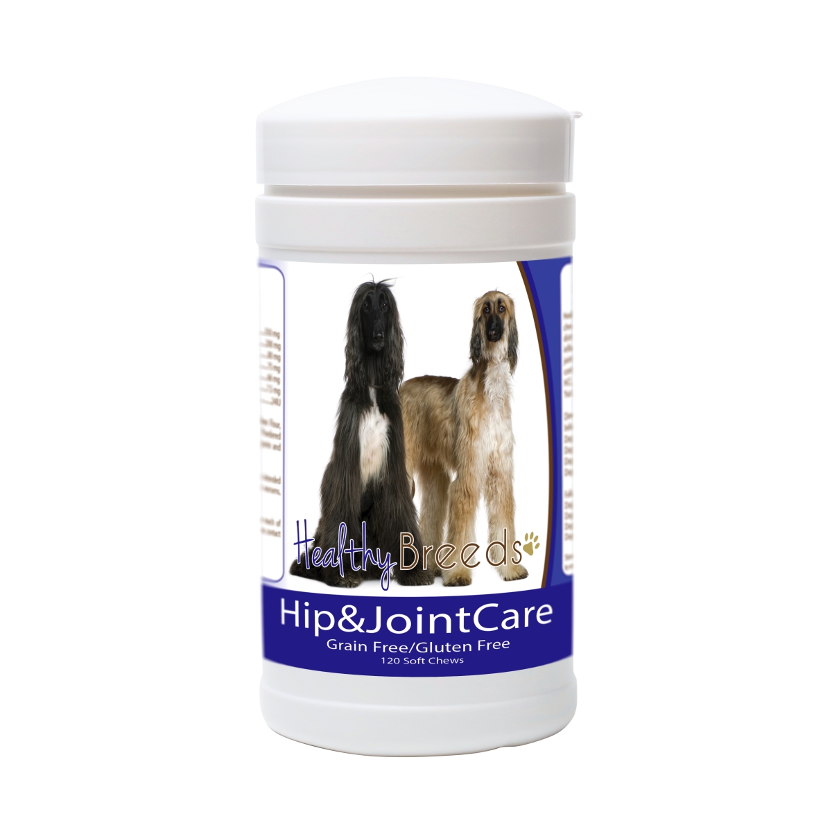Picture of Healthy Breeds 840235153443 Afghan Hound Hip and Joint Care