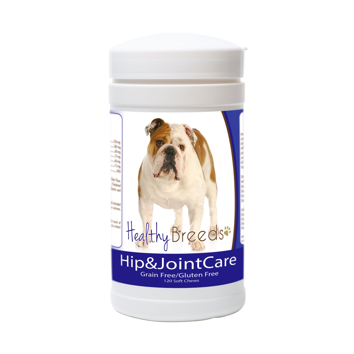 Picture of Healthy Breeds 840235153689 Bulldog Hip and Joint Care