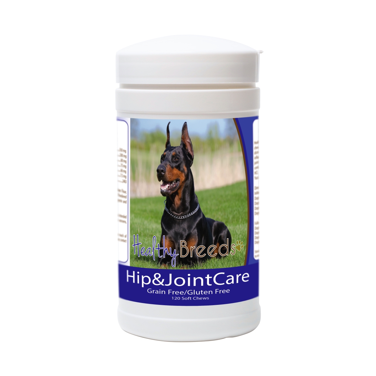 Picture of Healthy Breeds 840235153733 Doberman Pinscher Hip and Joint Care