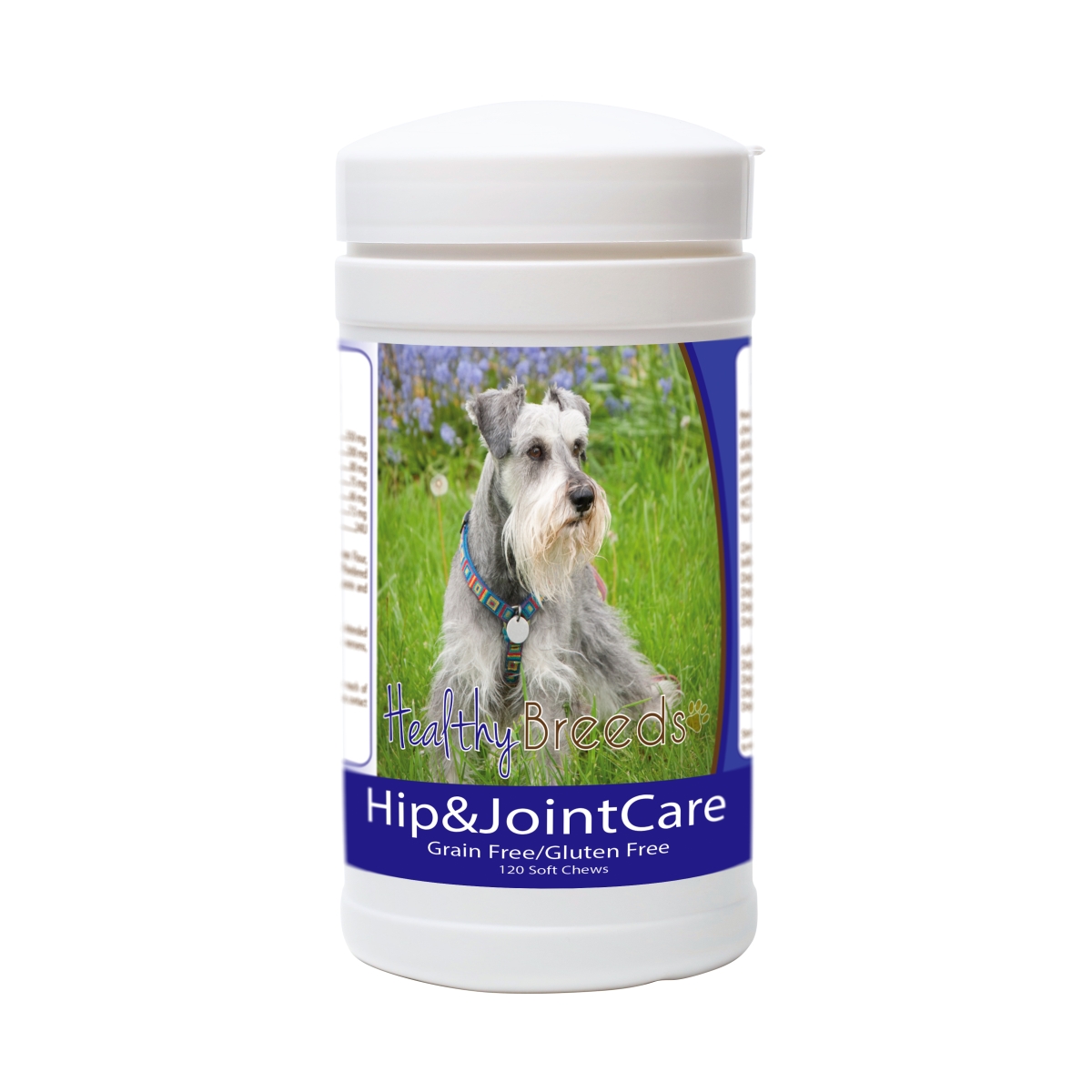 Picture of Healthy Breeds 840235154020 Miniature Schnauzer Hip and Joint Care