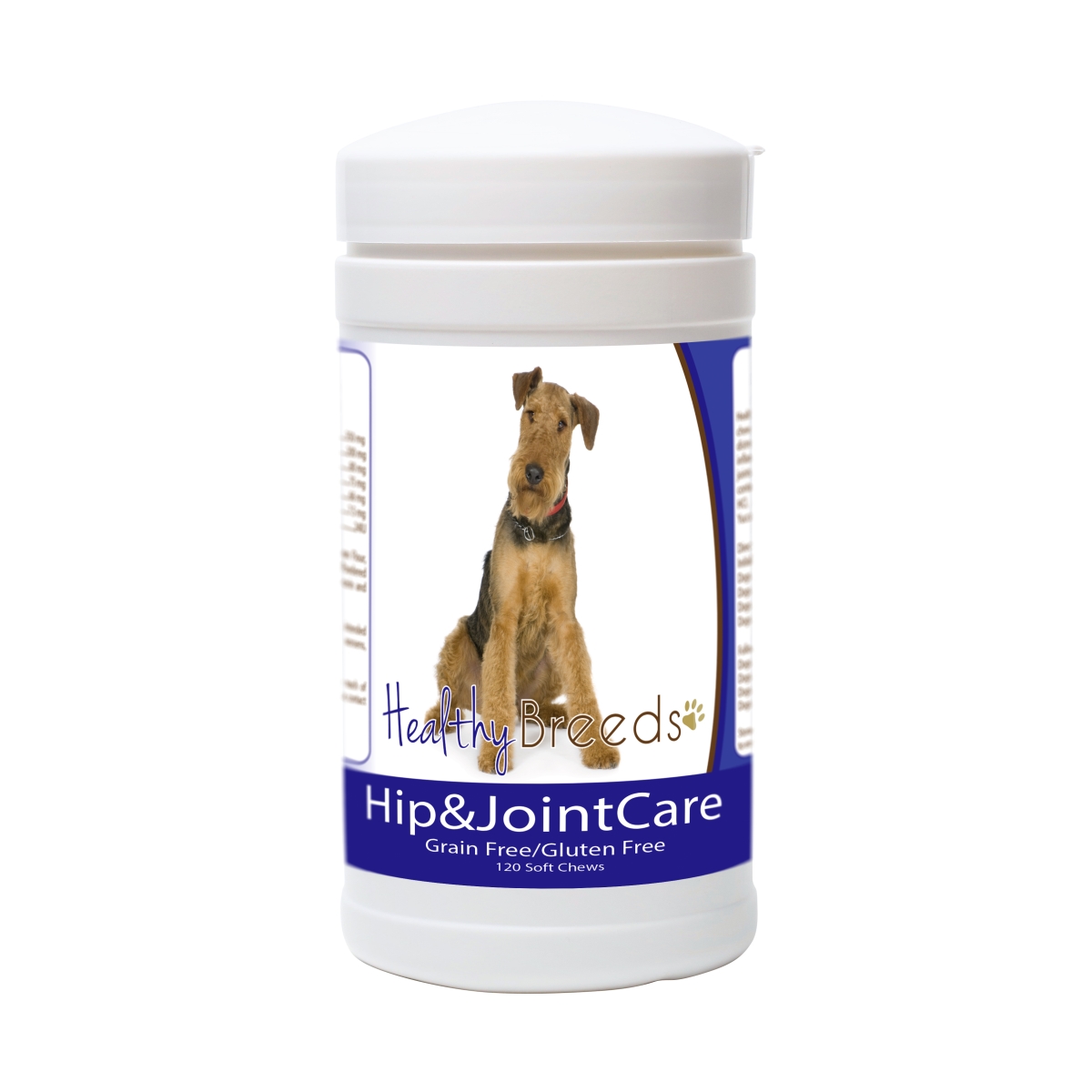 Picture of Healthy Breeds 840235154112 Airedale Terrier Hip and Joint Care