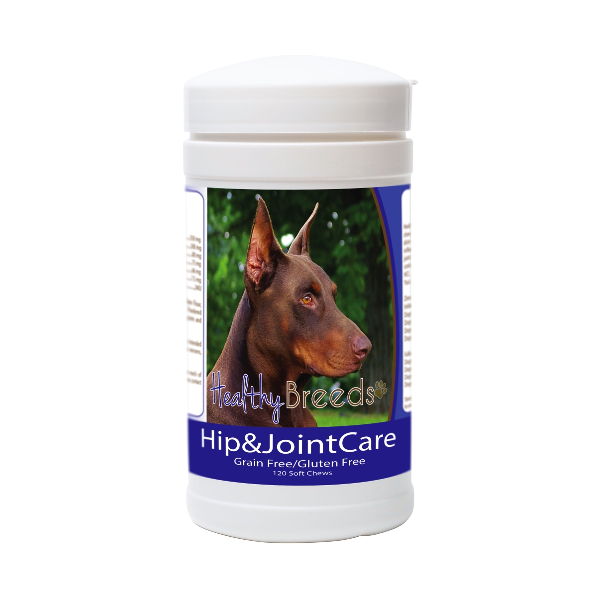 Picture of Healthy Breeds 840235154334 Doberman Pinscher Hip and Joint Care