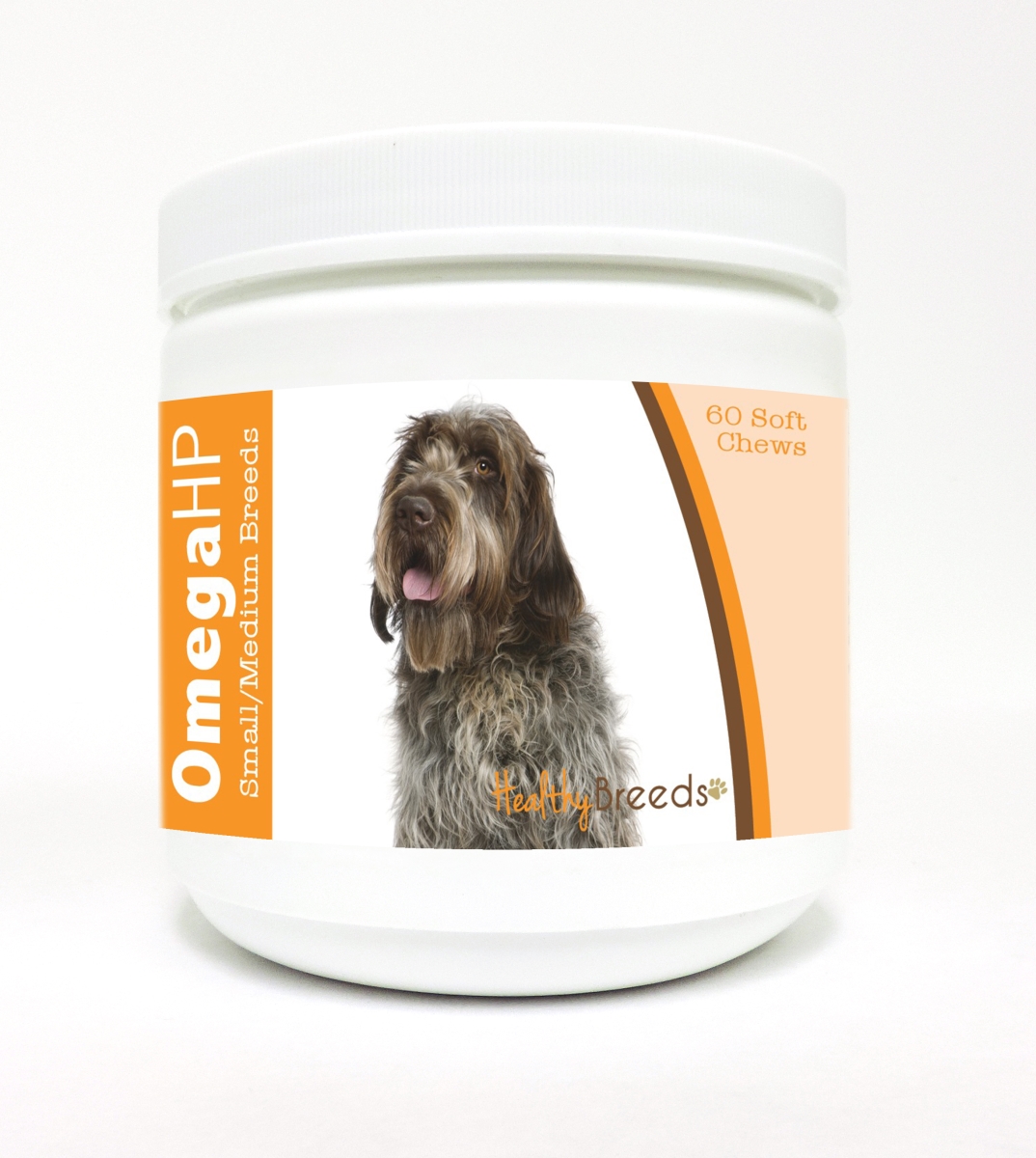 Picture of Healthy Breeds 840235116271 Wirehaired Pointing Griffon Omega HP Fatty Acid Skin & Coat Support Soft Chews, 60 Count