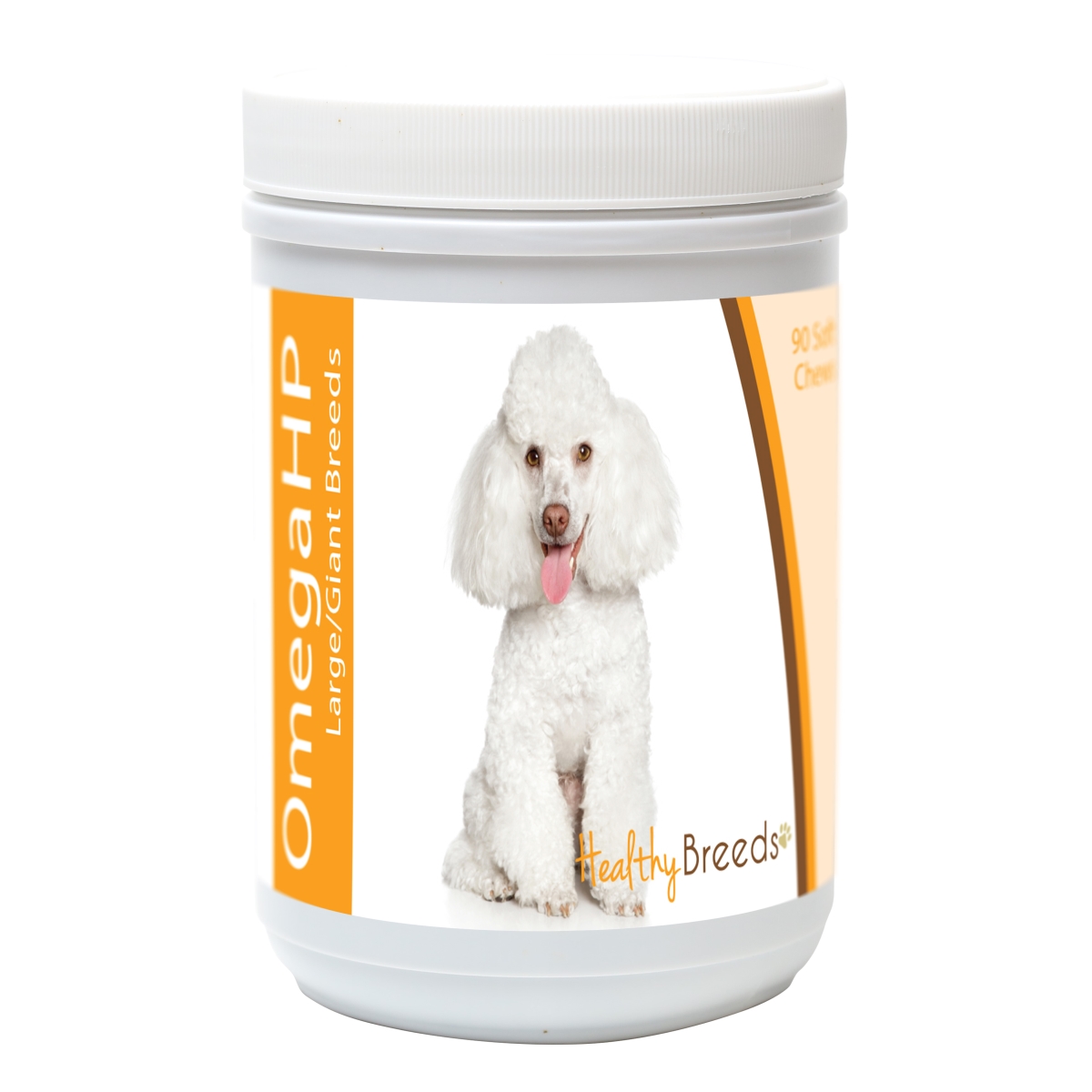 840235117964 Toy Poodle Omega HP Fatty Acid Skin & Coat Support Soft Chews, 90 Count