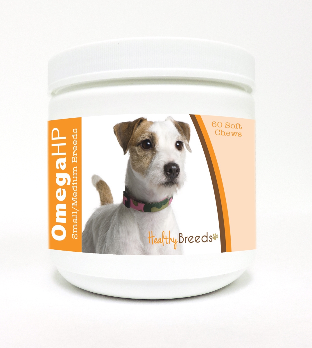 Picture of Healthy Breeds 840235136385 Parson Russell Terrier Omega HP Fatty Acid Skin & Coat Support Soft Chews, 60 Count