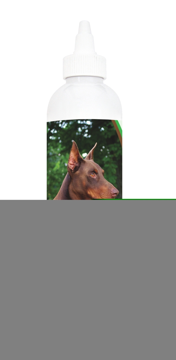 Picture of Healthy Breeds 840235117216 8 oz Doberman Pinscher Ear Cleanse with Aloe Vera Cucumber Melon