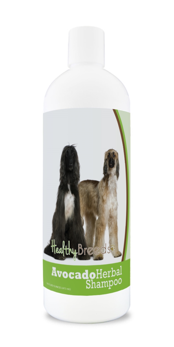 Afghan Hound Avocado Herbal Dog Shampoo