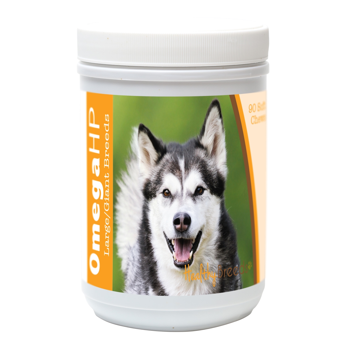 840235100737 Alaskan Malamute Omega HP Fatty Acid Skin & Coat Support Soft Chews, 90 Count
