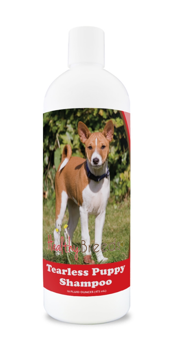 Picture of Healthy Breeds 840235103554 Basenji Tearless Puppy Dog Shampoo