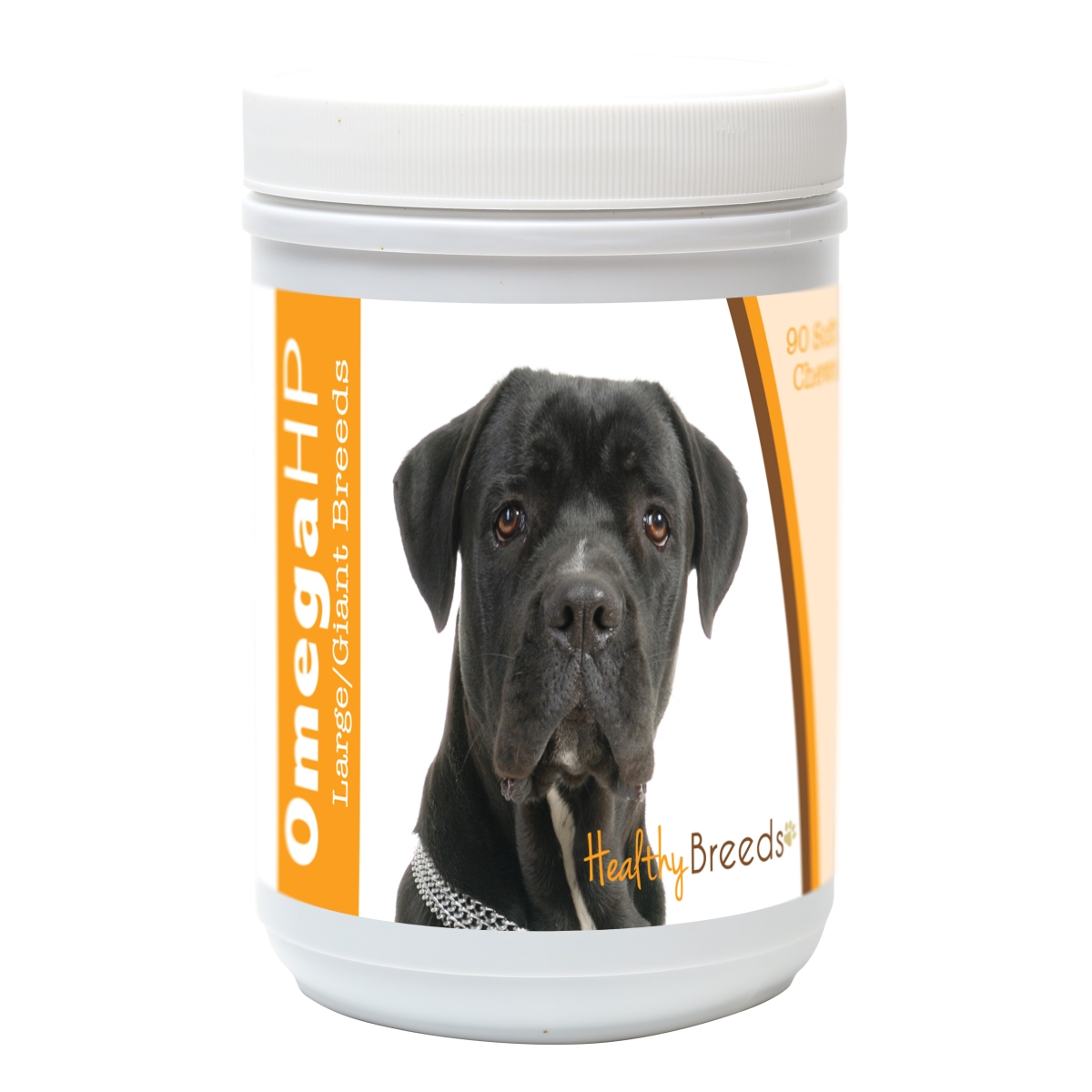 Cane Corso Omega HP Fatty Acid Skin & Coat Support Soft Chews, 90 Count
