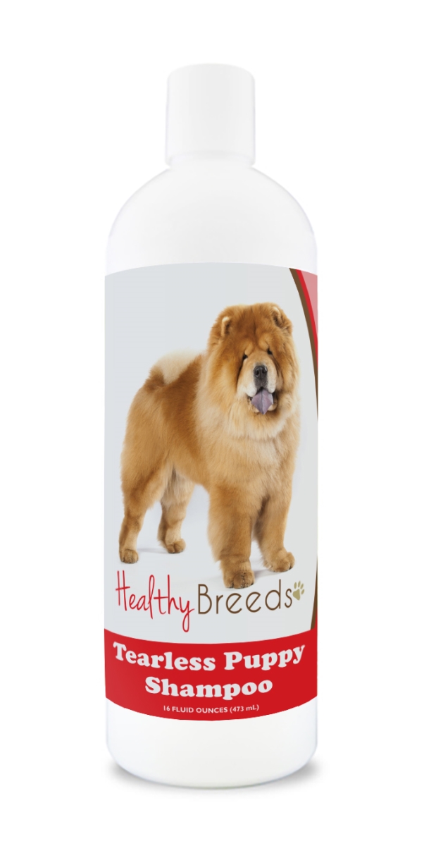Picture of Healthy Breeds 840235104858 Chow Chow Tearless Puppy Dog Shampoo