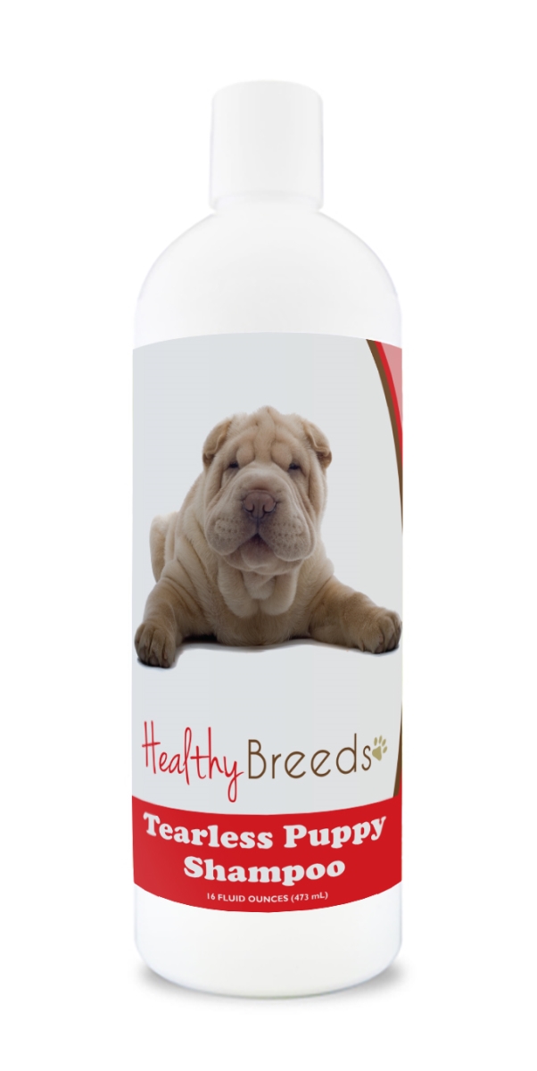 Picture of Healthy Breeds 840235105480 Chinese Shar Pei Tearless Puppy Dog Shampoo