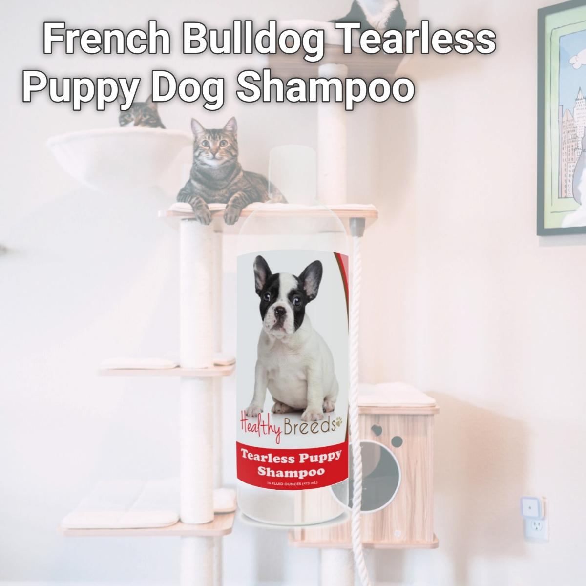 Picture of Healthy Breeds 840235107149 French Bulldog Tearless Puppy Dog Shampoo