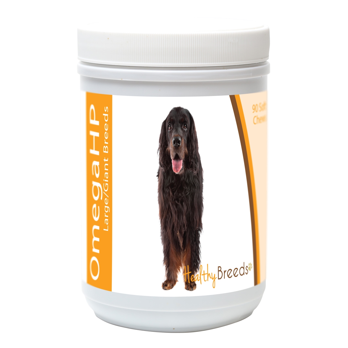 840235108801 Gordon Setter Omega HP Fatty Acid Skin & Coat Support Soft Chews, 90 Count